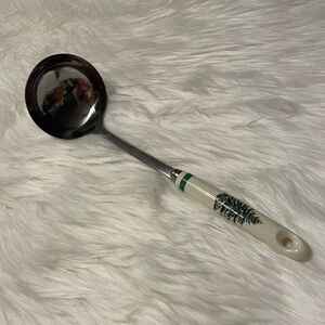Spode, Ladle, Soup, Christmas Tree Pattern, Holiday Serve Ware, 12.2”, NWT